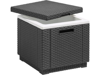143231 zahradni stul keter ice cube grafitovy