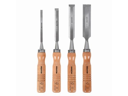 146237 krth23603 dlata na drevo sada 6 12 18 24mm 4ks drevena rukojet