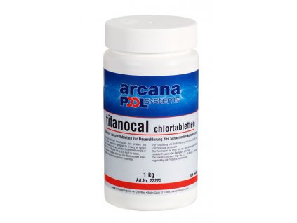 22110 arcana chlorove tablety 1 kg titanocal