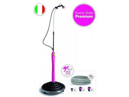 24381 solarni sprcha sunny style premium fuxia