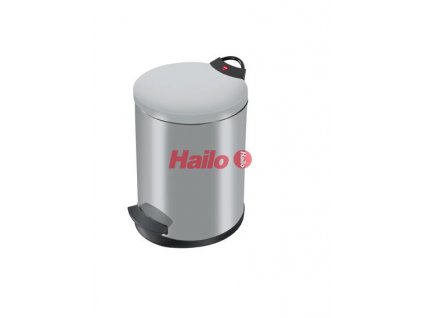 25727 hailo t2 13 stribrny lak naslapny odpadkovy kos