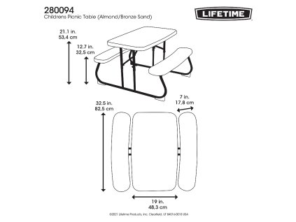26017 1 detsky piknikovy set 83 cm lifetime 280094