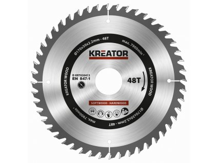 38117 krt020413 pilovy kotouc na drevo 170mm 48t