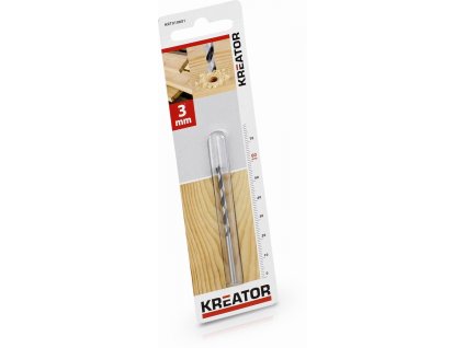 54919 krt010601 vrtak do dreva 3x60 mm