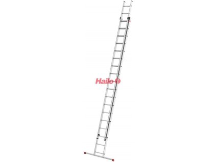 61139 hailo profistep duo 2x18 pricek hlinikovy zebrik