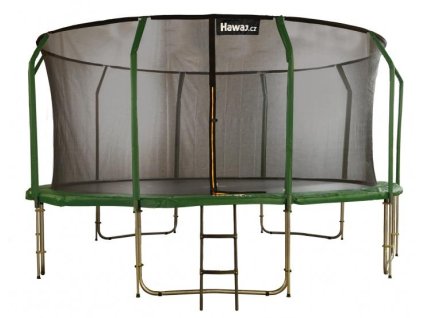 trampolina hawaj 457 cm s vnitrni ochrannou siti schudky zdarma 52039