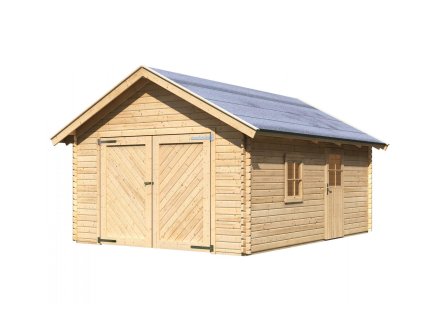 69296 5 drevena garaz karibu 43545 40 mm natur lg1887