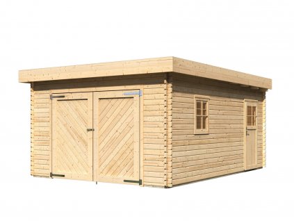 69299 5 drevena garaz karibu 68284 40 mm natur