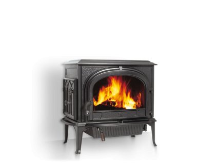 jotul f 500 cb se litinova kamna cerny lak dvirka bez ozdobnych pricek