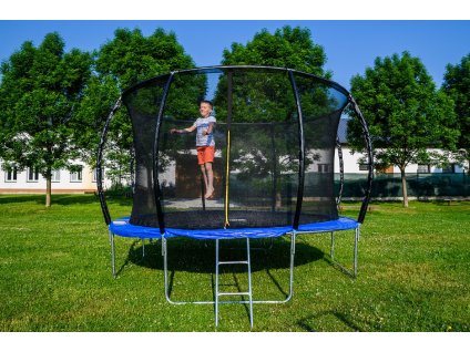 96564 4 trampolina g21 spacejump 305 cm modra s ochrannou siti schudky zdarma
