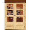119981 4 dreveny domek karibu kerko 5 pristavek 280 cm 9199 natur lg2989