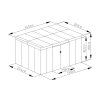 120545 4 zahradni domek g21 grah 915 340 x 269 cm antracitovy