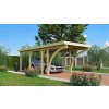 122775 carport karibu classic 2c 61969 ocelove stresni plechy lg3356