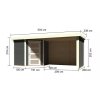 127368 1 dreveny domek karibu schwandorf 3 pristavek 280 cm vcetne zadni a bocni steny 77745 terragrau lg3902