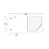 127368 4 dreveny domek karibu schwandorf 3 pristavek 280 cm vcetne zadni a bocni steny 77745 terragrau lg3902
