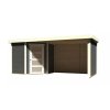 127368 dreveny domek karibu schwandorf 3 pristavek 280 cm vcetne zadni a bocni steny 77745 terragrau lg3902