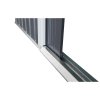 129543 6 riwall pro rmsa 8x10 anthracite zahradni domek kovovy 3 x 2 4 m se sedlovou strechou antracit