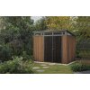 135701 3 zahradni domek keter pent signature 9x7 vertical hnedy s podlahou