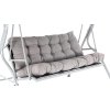 136337 2 podsedak na houpacku 130x48x10 cm vegas grey