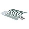 136499 2 foliovnik prosperplast floo tunnels foliovy tunel 360 cm zeleny