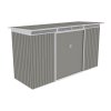 140216 1 zahradni domek g21 grah 483 340 x 142 cm metalicky sedy