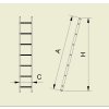 9906 stupnicovy zebrik 1 x 6 pricek 1