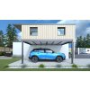 95673 1 kovovy pristresek carport trigano jardin libeccio wall lg2464