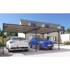 95667 2 kovovy pristresek carport trigano jardin mistral double lg2462