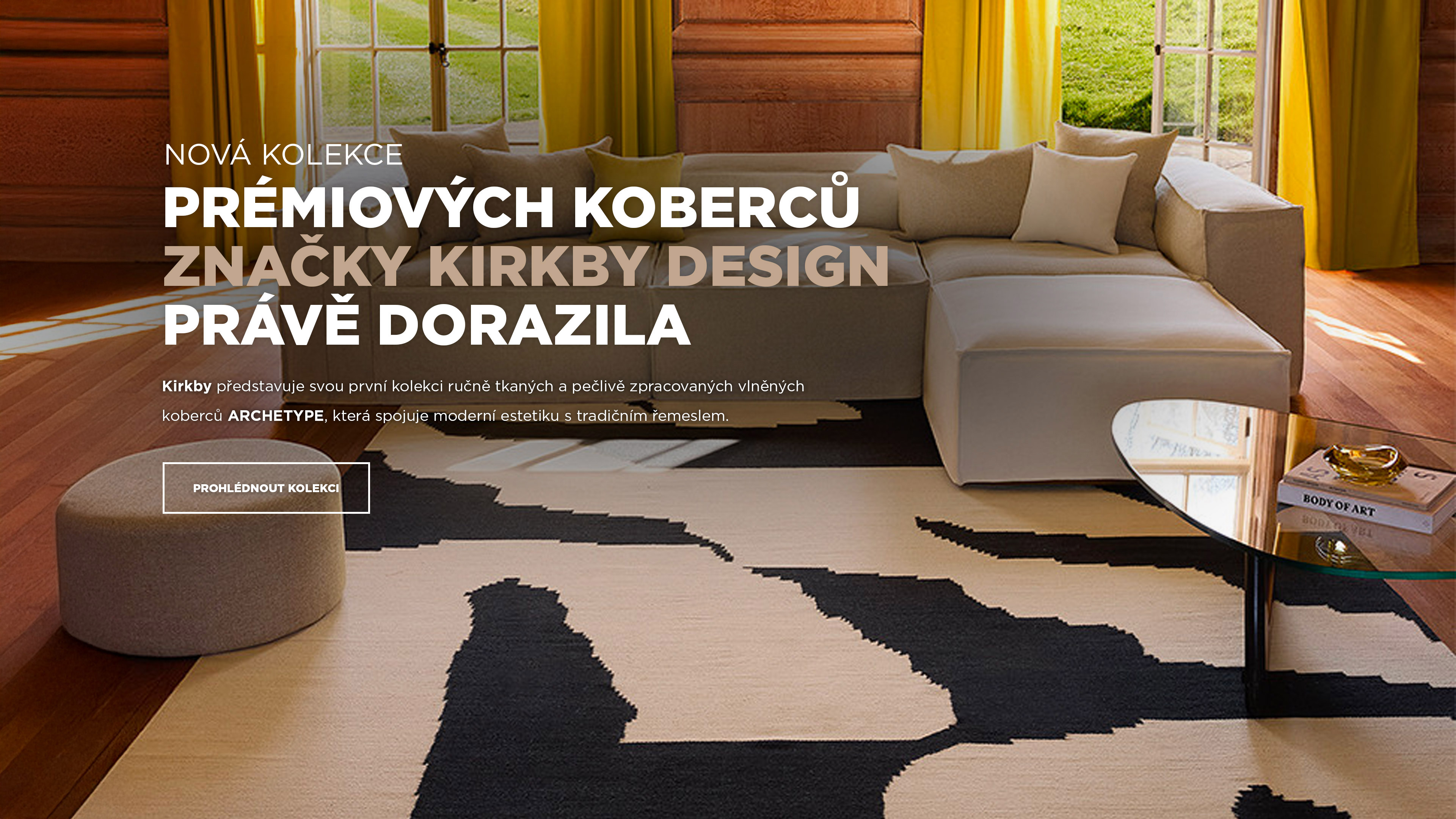 Nová kolekce koberců KIRKBY DESIGN