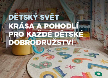 Luxusní dětské koberce značky VILLA NOVA
