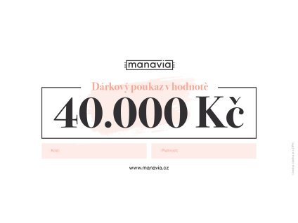 darkovy poukaz 40tis foto