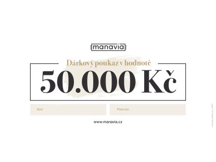 darkovy poukaz 50tis foto