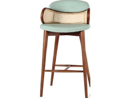 Barová ratanová židle ZENIA 01