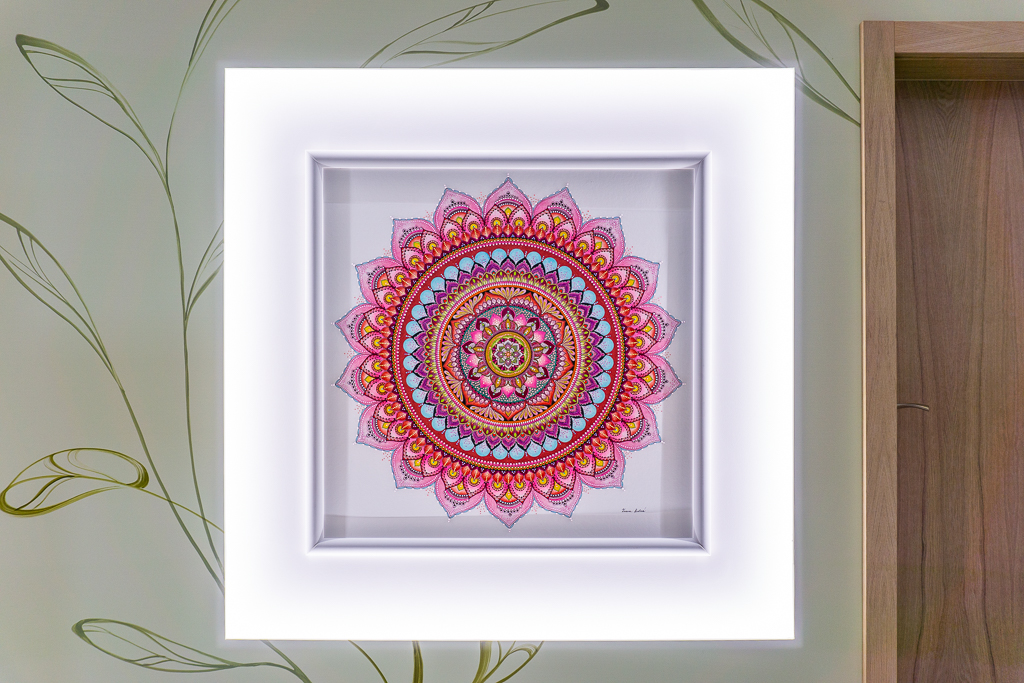 3. Umístění a nasvětlení obrazu