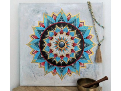 mandala DUŠE INDIÁNA - reprodukce