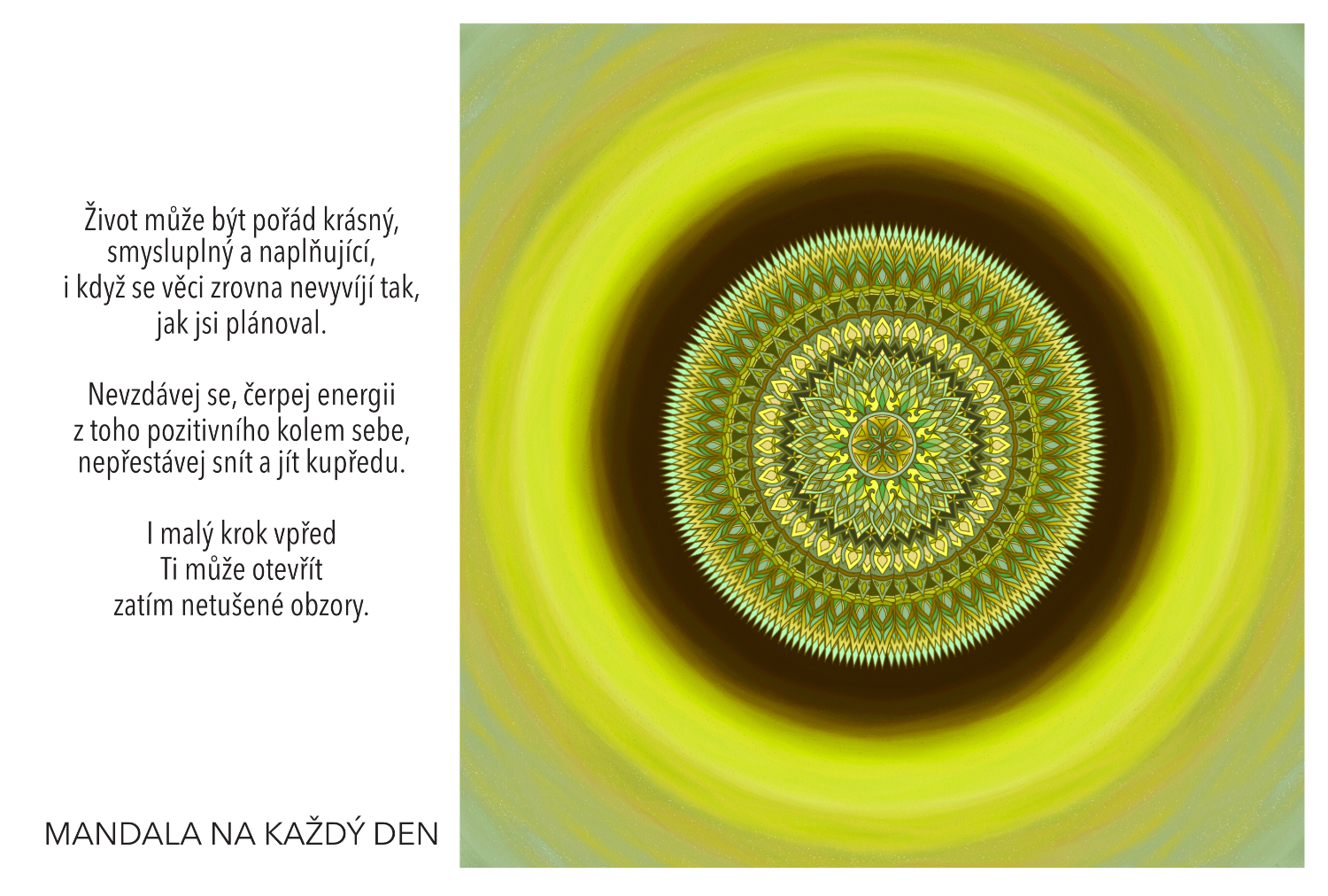 Důležitý je ten další malý krok