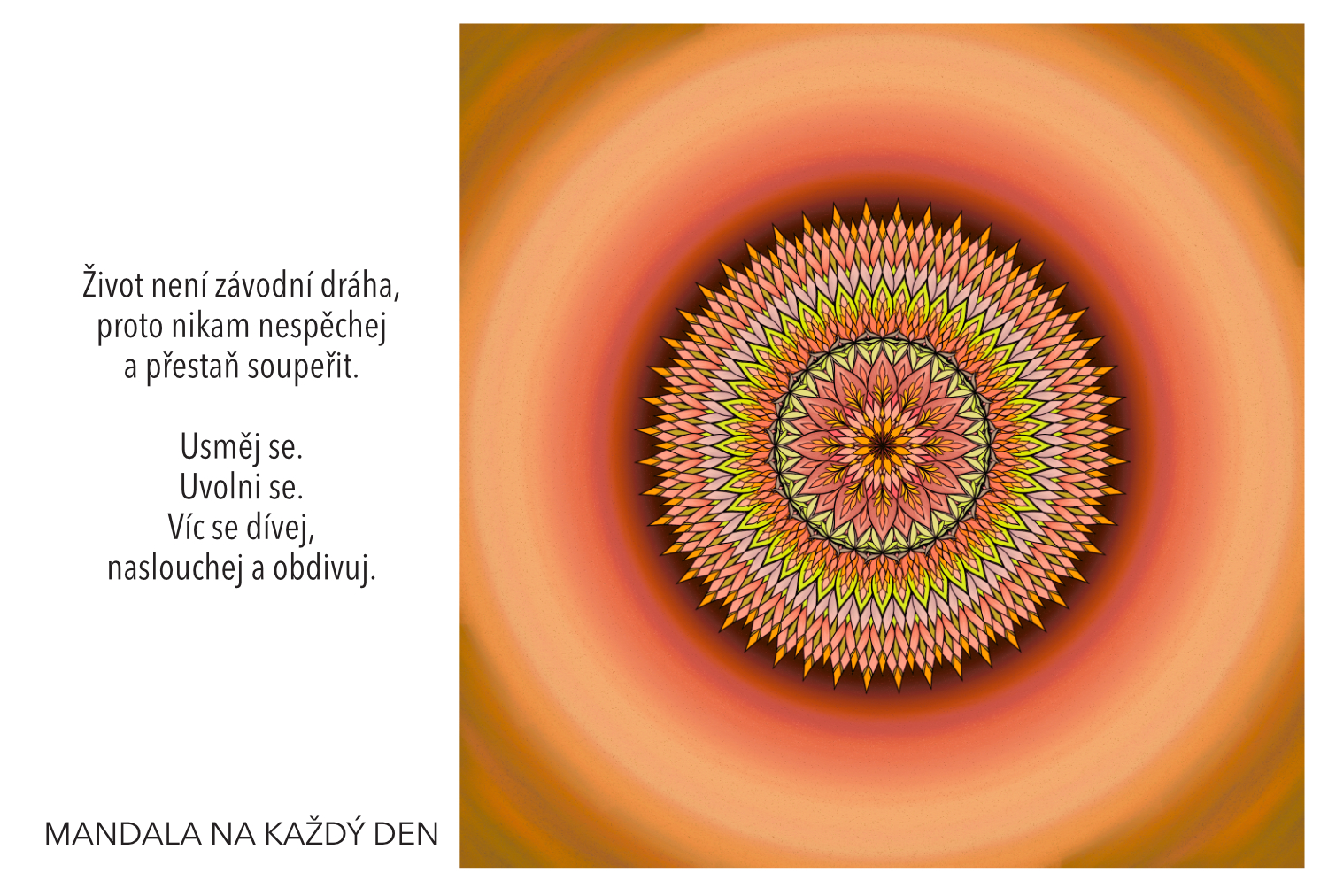 Uvolni se a usměj na svět