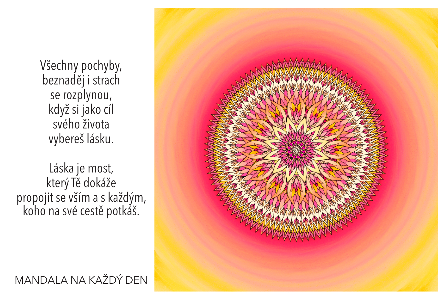 Vyber si lásku jako svůj most