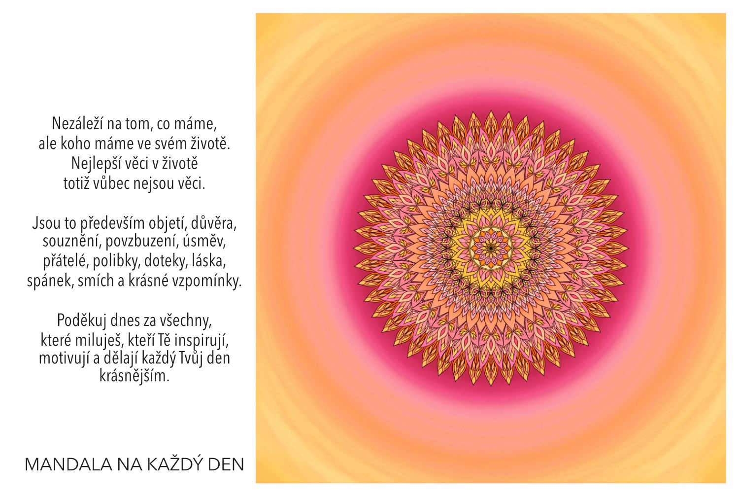 Síla láskyplných vztahů