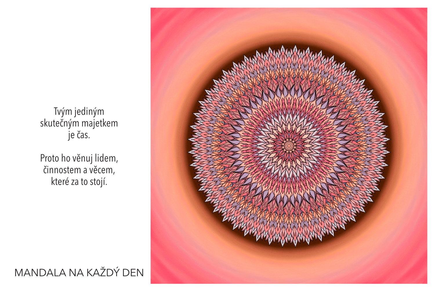 Zacházej moudře se svým časem