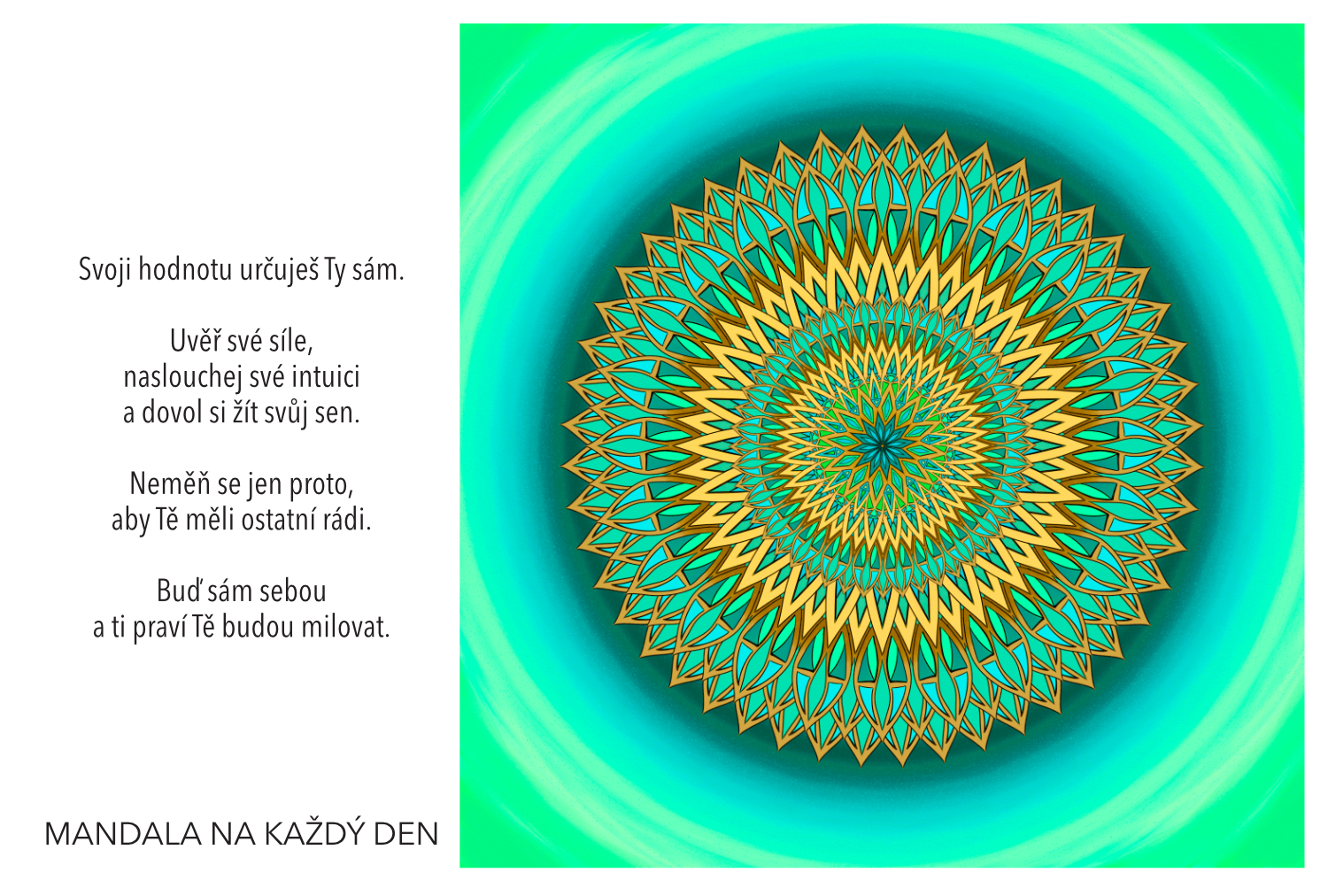 Svoji hodnotu určuješ sám