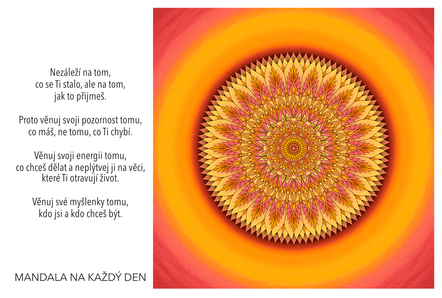 Síla pozornosti a myšlenek