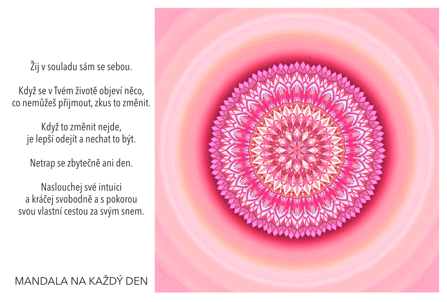 Žij v souladu sám se sebou