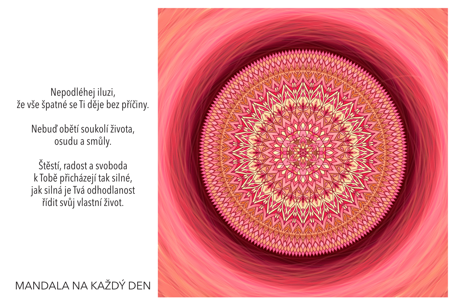 Nebuď obětí soukolí života