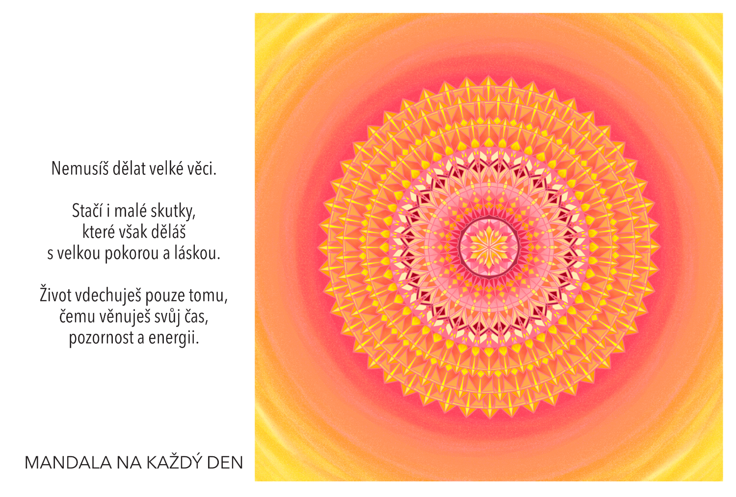 Skutky konané s pokorou a láskou