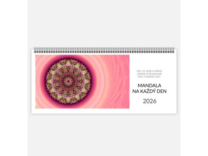 Stolní kalendář MANDALA 2026