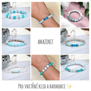 💙 Amazonit – kámen klidu, harmonie a odvahy být sám sebou. Jsou dny, kdy máme pocit, že je toho příliš. Myšlenky se honí...