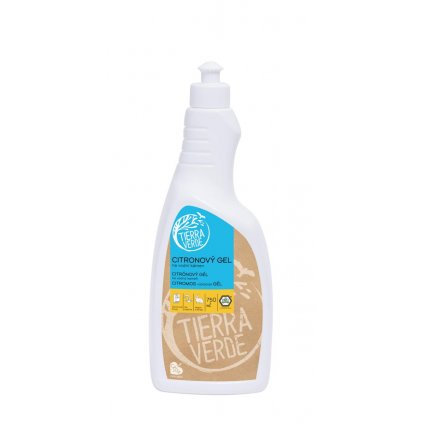 Tierra Verde - Citronový gel na vodní kámen, 750 ml