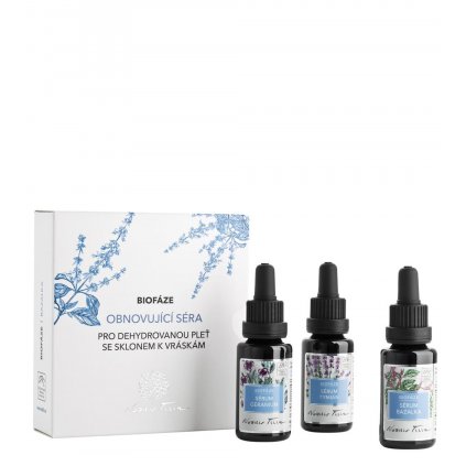 Biofáze Obnovující séra Bazalka, 3x20 ml, Nobilis Tilia
