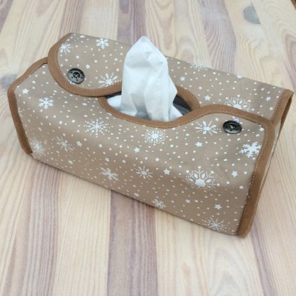 Obal na papírové kapesníky, Sněhové vločky